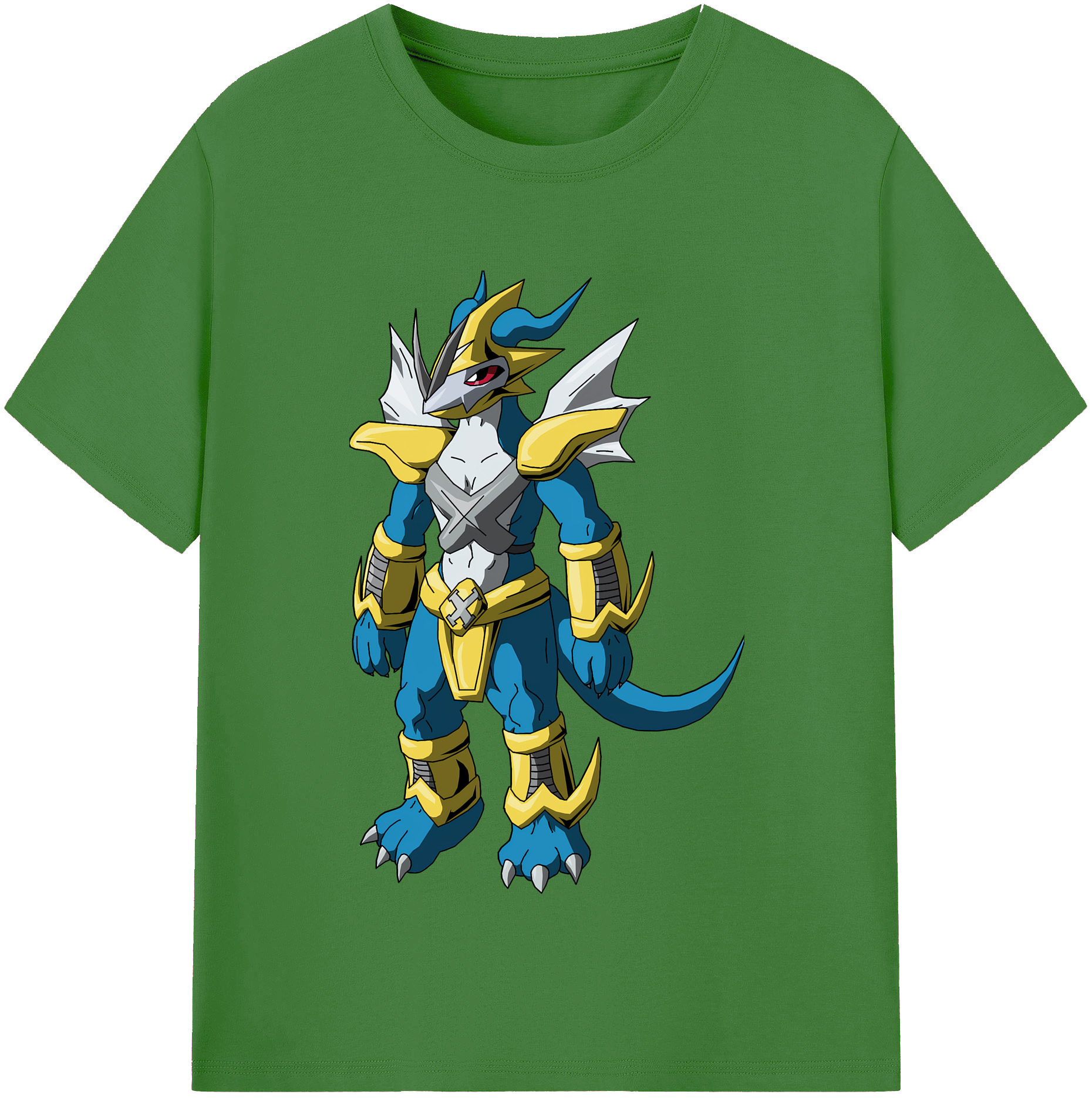 （画像用） Digimon デジタルモンスター/デジモン レディースカジュアルプリントTシャツ（綿100％）